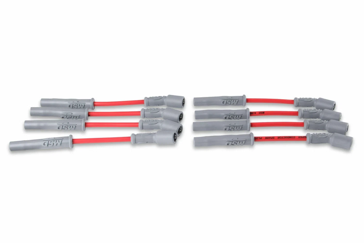 MSD 33829 - Red Sc Wire Set For Gen V LT1_LT4 Corvette 14-On & 16-On Camaro Ss